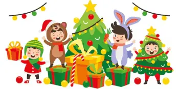Новогодние праздники в детском саду