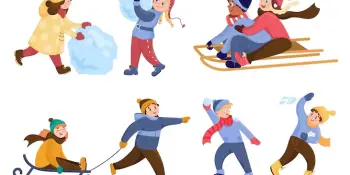 Зимние забавы - необыкновенная радость!